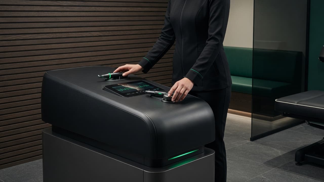 Premium rehabilitation equipment in a modern therapy environment